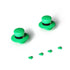 Nageoires et Yeux de Chapeau Vert pour Sharkicks Pro